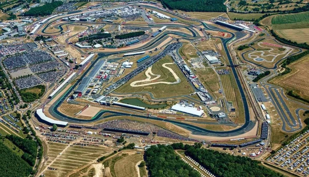 Formula 1 Drone View