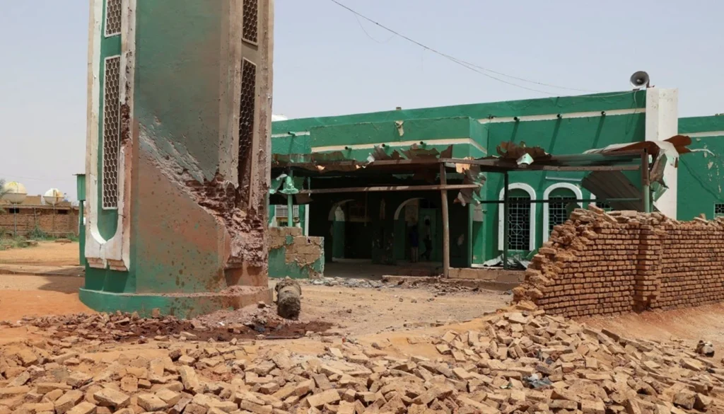 Sudanese drone attack