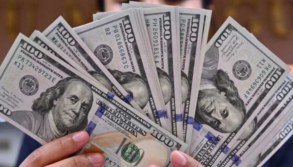 US dollar 18-month high